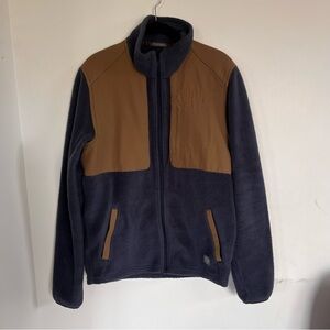 Toad and Co Telluride Men Balard Fleece Jacket Blue, Size M, Outdoor